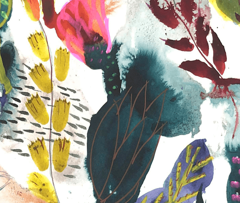 Poster Leaves 3