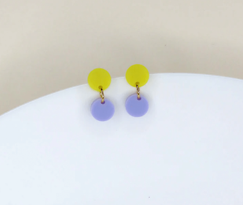 Dotty gelb/flieder