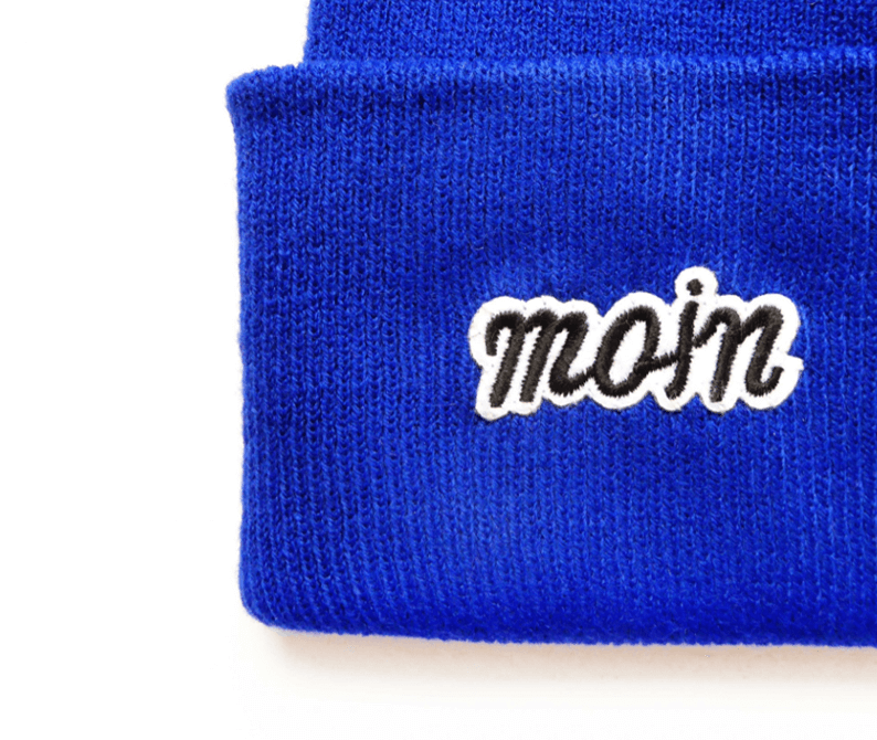 Mütze Moin Blau