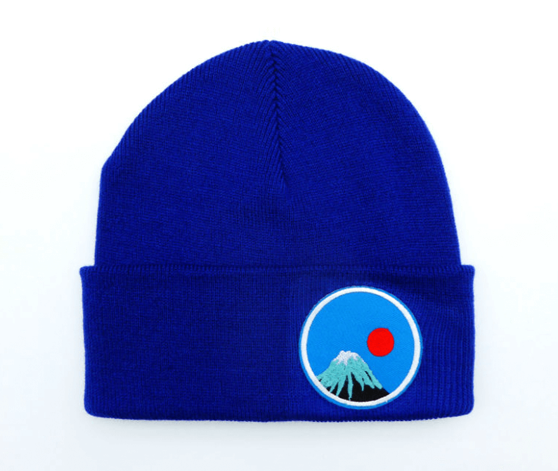 Mütze Mountain Blau