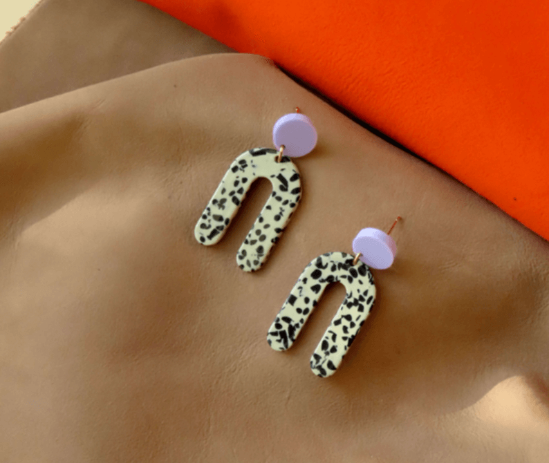 Slim Greige Dots Bogen