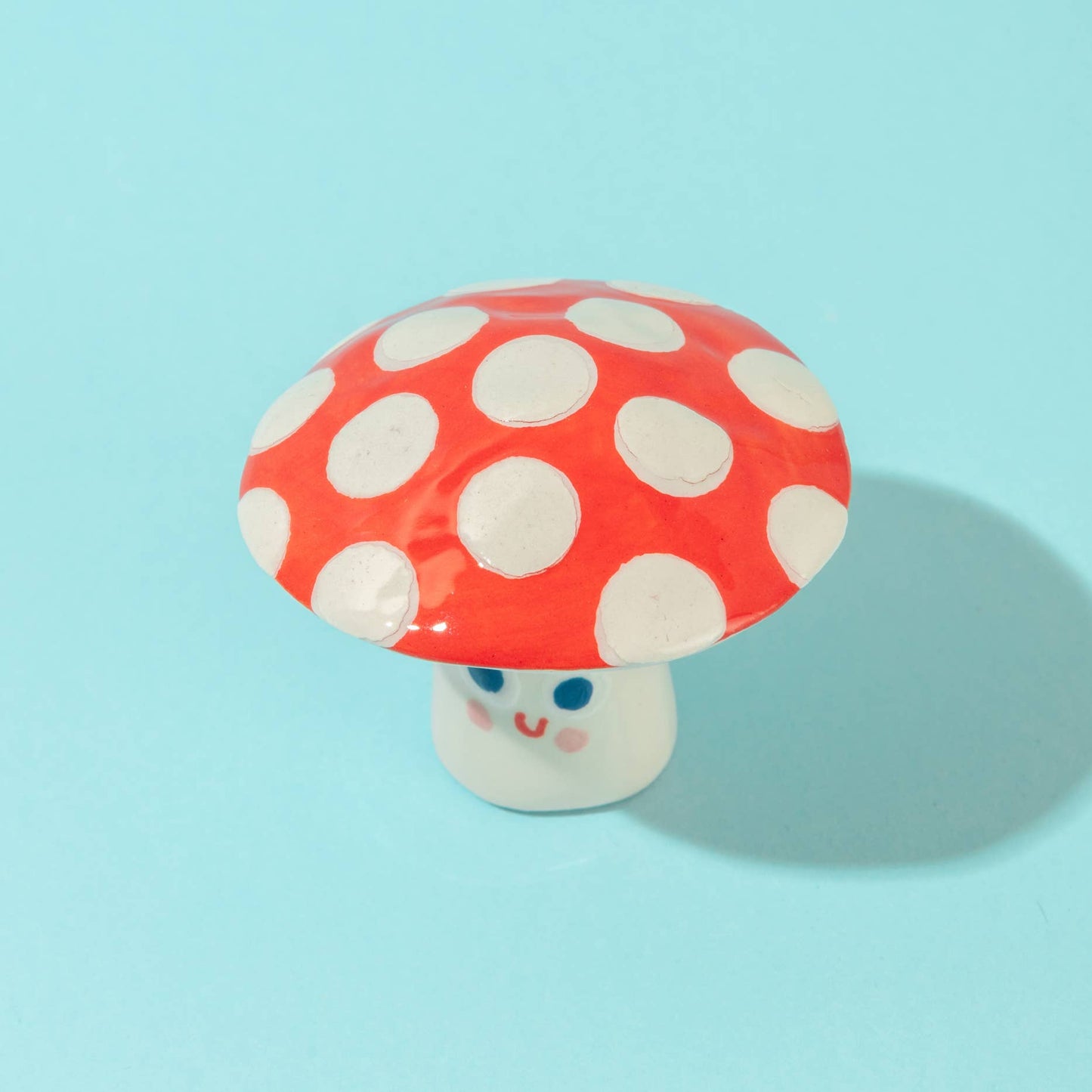 Mini-Pilz / Keramikfigur