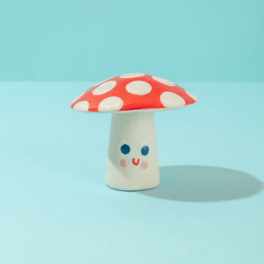 Mini-Pilz / Keramikfigur