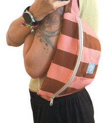 Bauchtasche JOE – Rosé & Braun