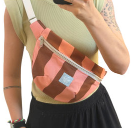 Bauchtasche JOE – Rosé & Braun
