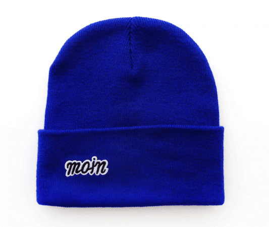 Mütze Moin Blau