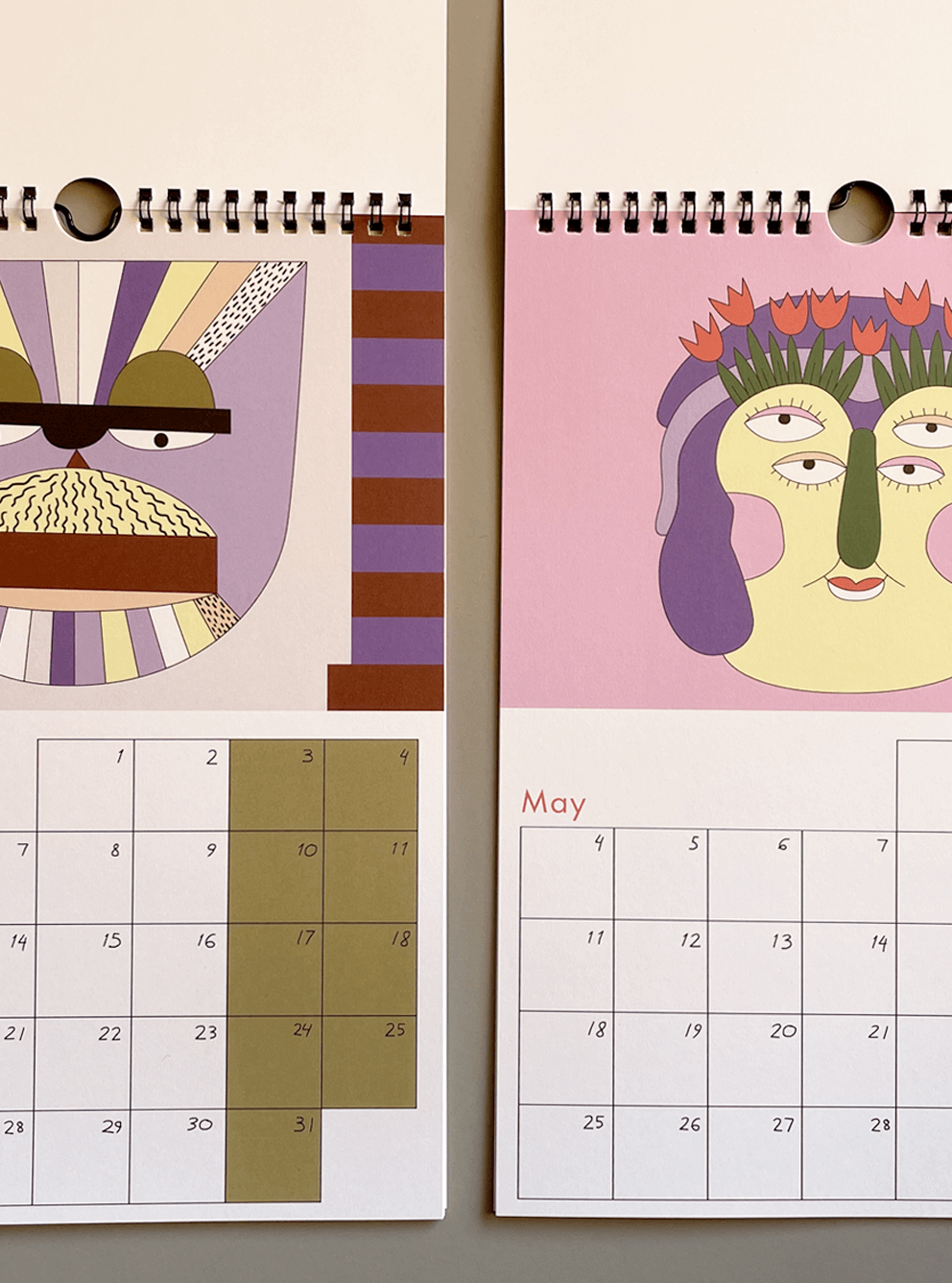 2026 Wandkalender A3