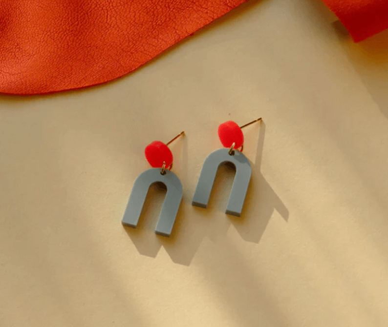 Mini Arch knallrot/salbei