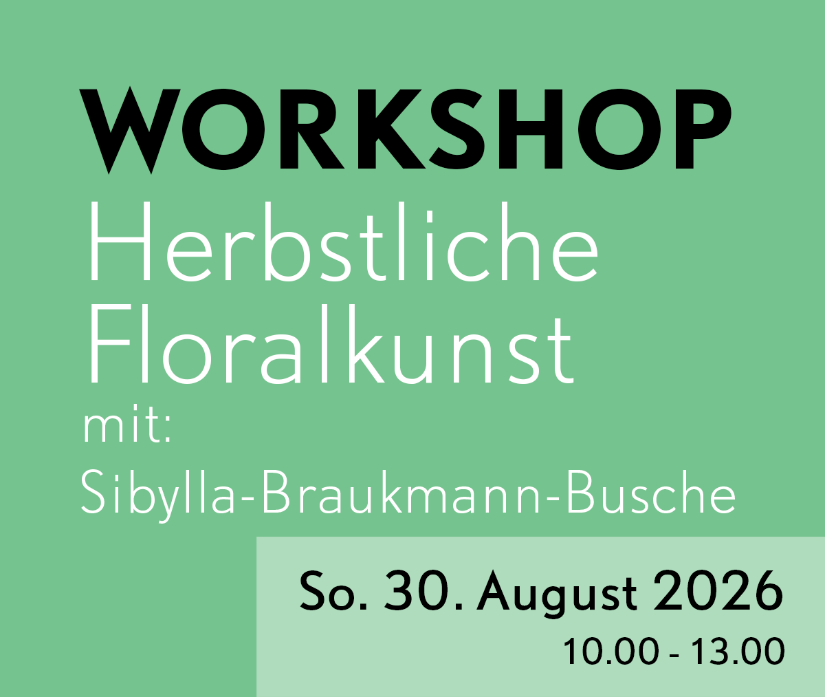 Herbstliche Floralkunst