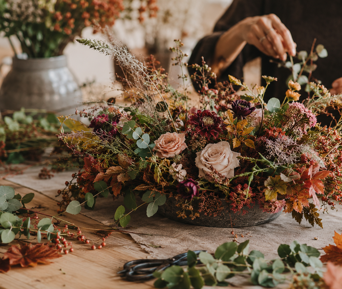 Herbstliche Floralkunst